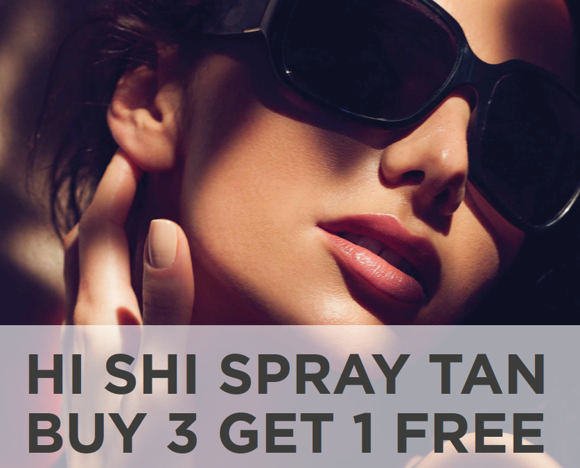 Buy 3 get one FREE He-Shi Spray Tanning